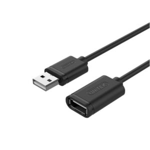 2.56 | کابل افزایش طول USB 2.0 یونیتک مدل Unitek Y-C428GBK طول 1متر