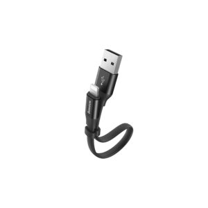 3.01 | کابل تبدیل 23 سانتی‌متر USB به lightning باسئوس Baseus Nimble