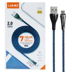 کابل تبدیل 2 متر USB به MicroUSB الدینیو Eldino LS462