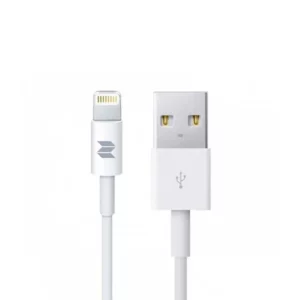 کابل آیفون تبدیل 1 متر USB به lightning راک اسپیس S01