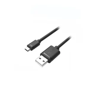 کابل تبدیل 1 متر + کابل ۰٫1۵ متری هدیه USB به MicroUSB یونیتک مدل C4050BK