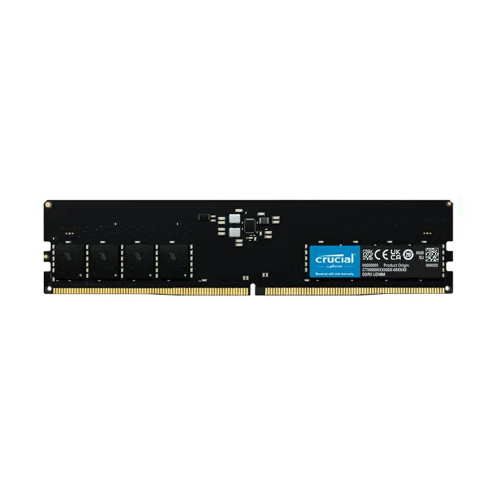 رم کامپیوتر کروشیال مدل Crucial 8GB (2x4GB) DDR5 4800Mhz CL40 UDIMM