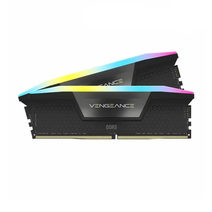 رم دسکتاپ کورسیر مدل CORSAIR VENGEANCE RGB 32GB 16GBx2 7000MHz