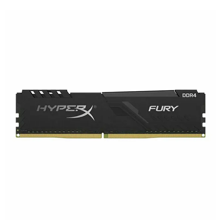 رم کامپیوتر کینگستون مدل Kingston HyperX Fury Black 16GB (1X16GB) DDR4 3200MHz CL16