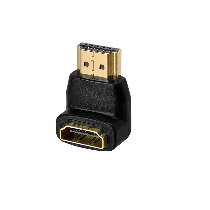 تبدیل HDMI نری و مادگی نود درجه