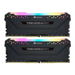 رم دسکتاپ DDR4 دو کاناله 3200 مگاهرتز CL16 کورسیر مدل VENGEANCE RGB PRO ظرفیت 32 گیگابایت