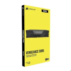 رم دسکتاپ DDR5 دو کاناله 5600 مگاهرتز CL40 کورسیر مدل VENGEANCE ظرفیت 64 گیگابایت