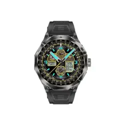 ساعت هوشمند 1.85 اینچی کربی مدل SATURN به همراه بند سیلیکونی