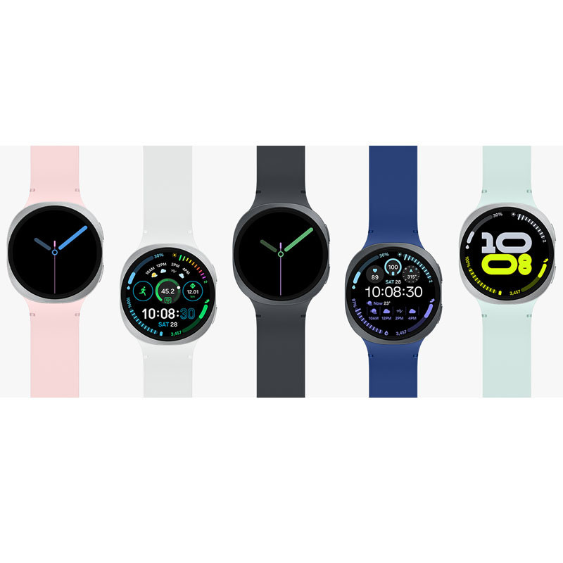 ساعت هوشمند 40 میلیمتری سامسونگ مدل Galaxy Watch 8 با بند پلاستیکی