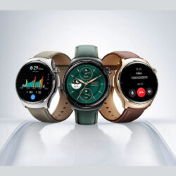 ساعت هوشمند میبرو مدل Lite 3 Pro بند چرمی، ضد آب، صفحه نمایش AMOLED، روشنایی 1000 نیتی، دارای قابلیت صفحه همیشه روشن، سنسور اکسیژن خون، سنسور ضربان قلب