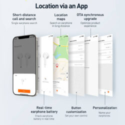 هندزفری بلوتوثی باسئوس مدل Bowie E3 NGTW08000