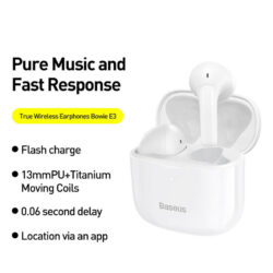 هندزفری بلوتوثی باسئوس مدل Bowie E3 NGTW08000