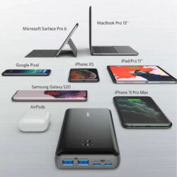 پاوربانک انکر مدل PowerCore III Elite A1291 ظرفیت 25600 میلی آمپرساعت