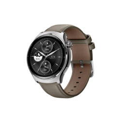 ساعت هوشمند میبرو مدل Lite 3 Pro بند چرمی، ضد آب، صفحه نمایش AMOLED، روشنایی 1000 نیتی، دارای قابلیت صفحه همیشه روشن، سنسور اکسیژن خون، سنسور ضربان قلب