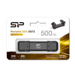حافظه SSD پرتابل سیلیکون پاور مدل DS72 ظرفیت 500 گیگابایت